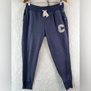 Champion Mens Small Blue Joggers Pull On Sweatpants Pockets Casual Lounge Pants